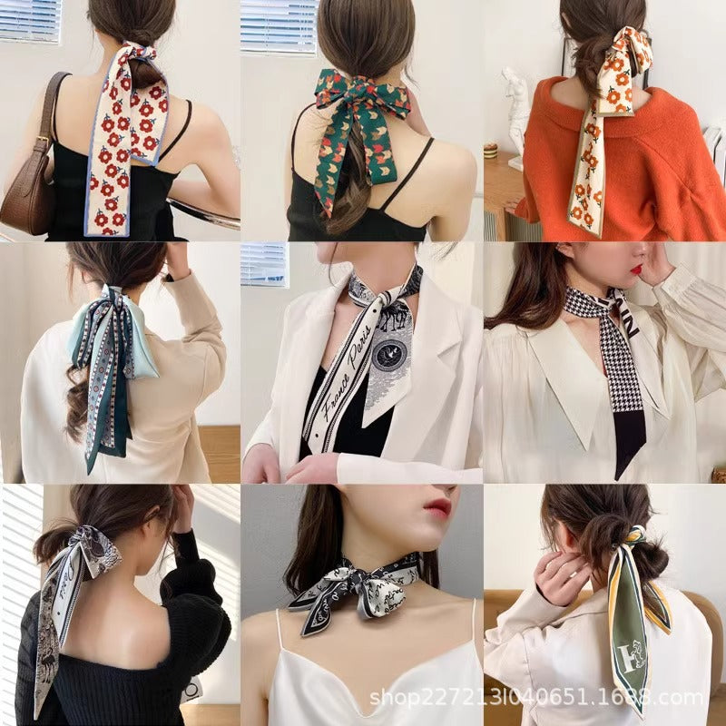 Multi-colored stylish hair tie