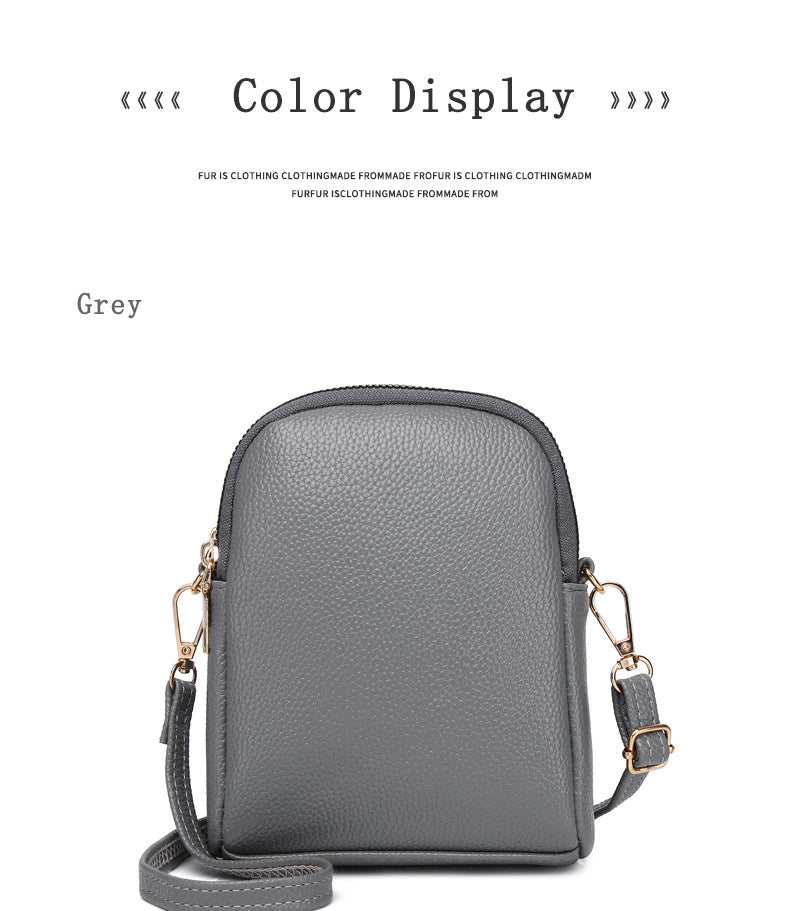 Chic Color-Block Mini Round Bag side view