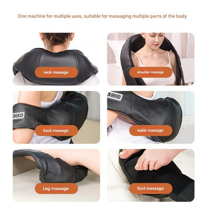 Electric Neck Massager with Heat Feature