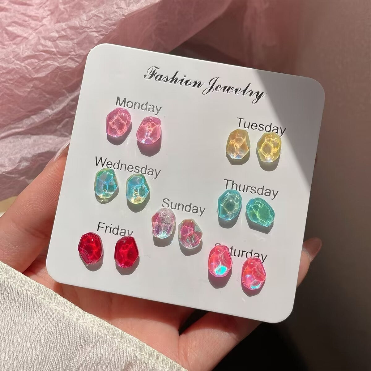 Colorful Butterfly Stud Earrings image 10