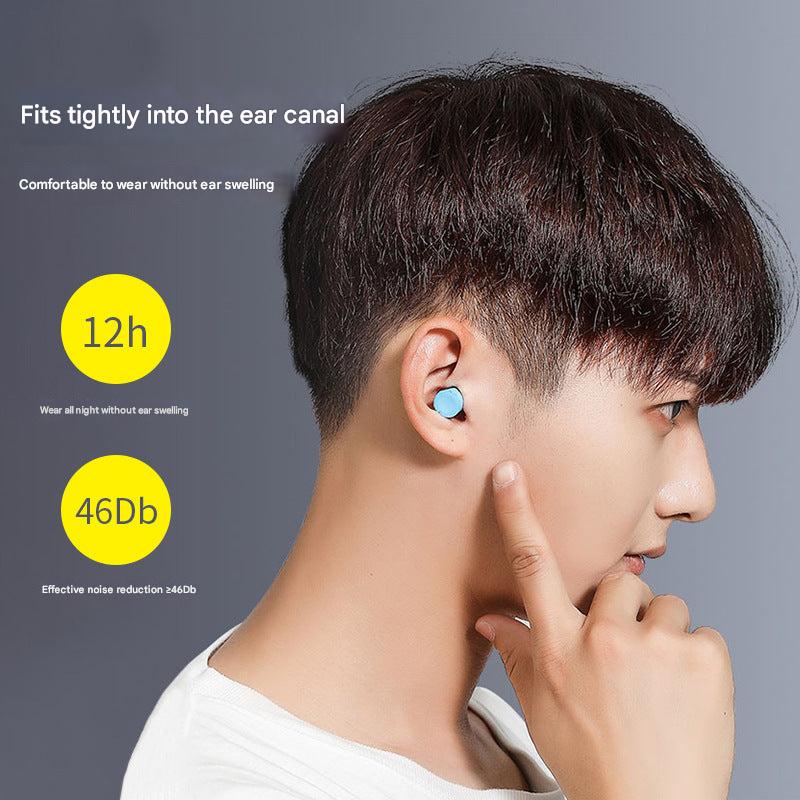Silicone earplugs blue pack