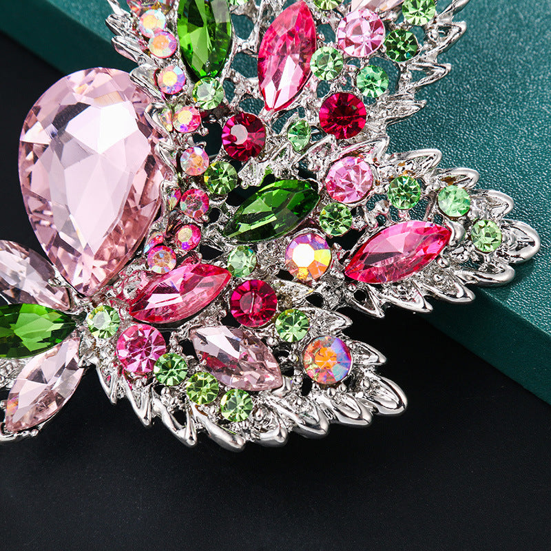 decorative brooch with secure clasp