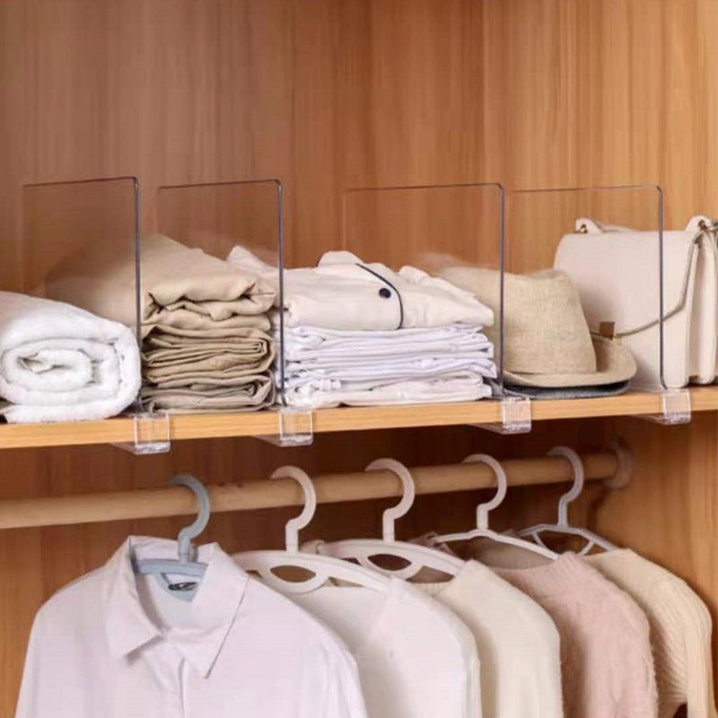 Transparent acrylic shelf organizer image 3