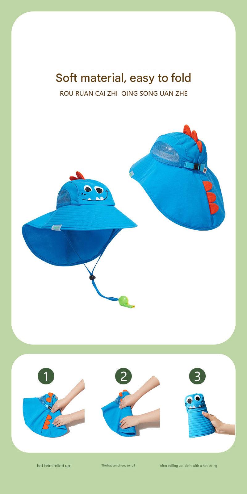 Dinosaur design kids' baseball cap