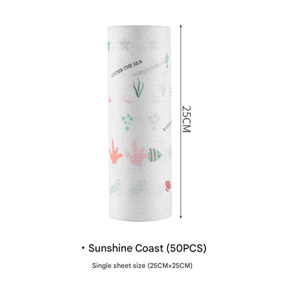 Multiple designs of paper towels for kitchen use