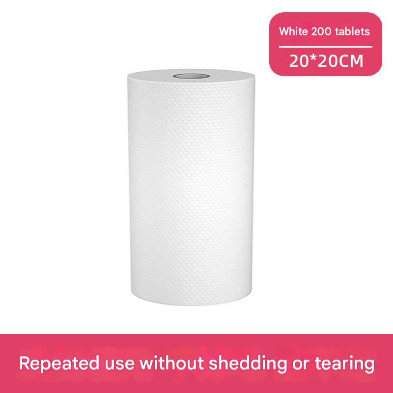 Close-up of absorbent cleaning paper towel