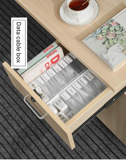 Cable management box for office organization