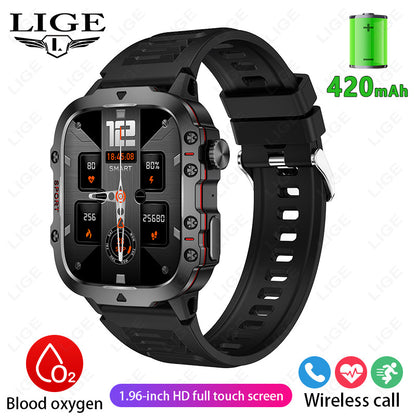 Men's smartwatch with health monitoring