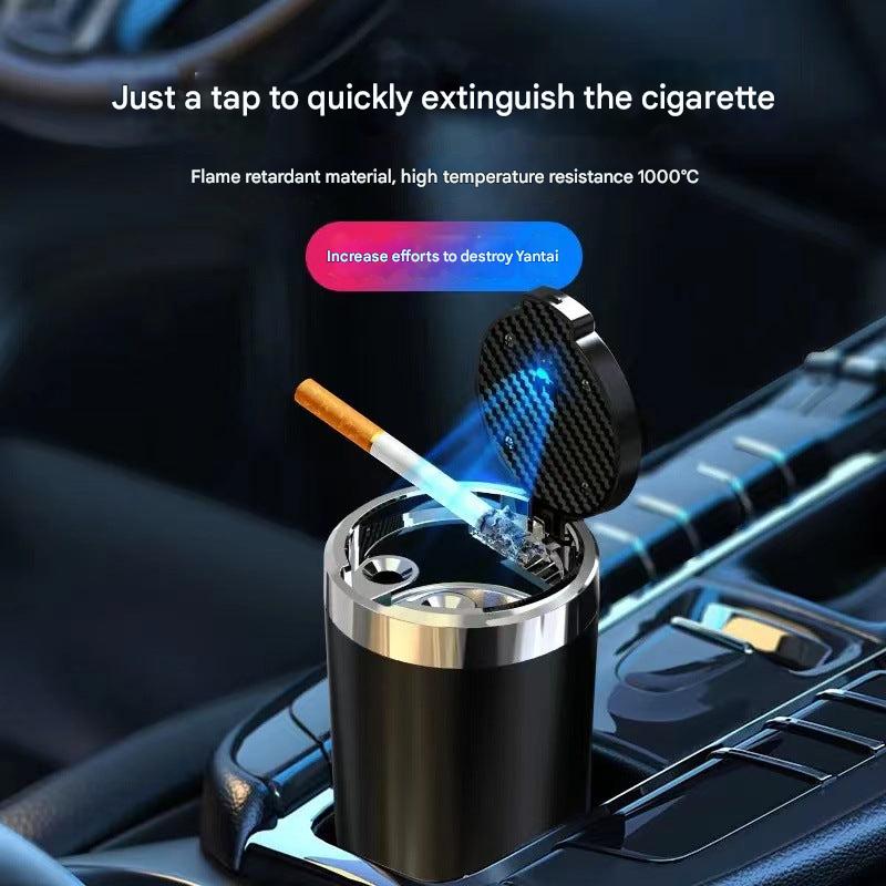 Stylish multifunctional car ashtray