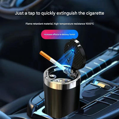 Stylish multifunctional car ashtray