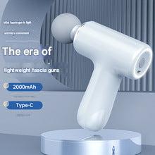 Image of the Portable Electric Massage Gun in Dark Night Black