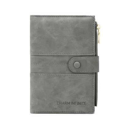 RFID passport holder in blue