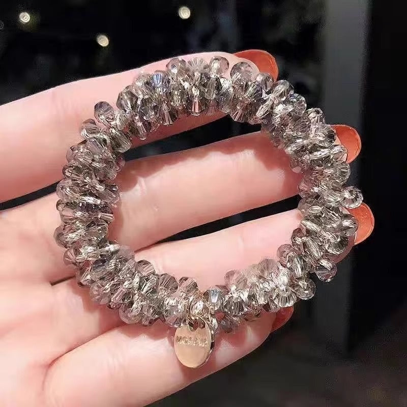 Chic Korean Pearl Hair Tie Bracelet Image 4