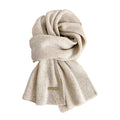 Couple's Steel Label Scarf [Beige]