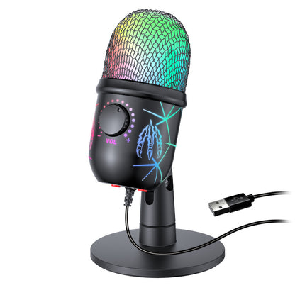 V5 microphone in gaming setup
