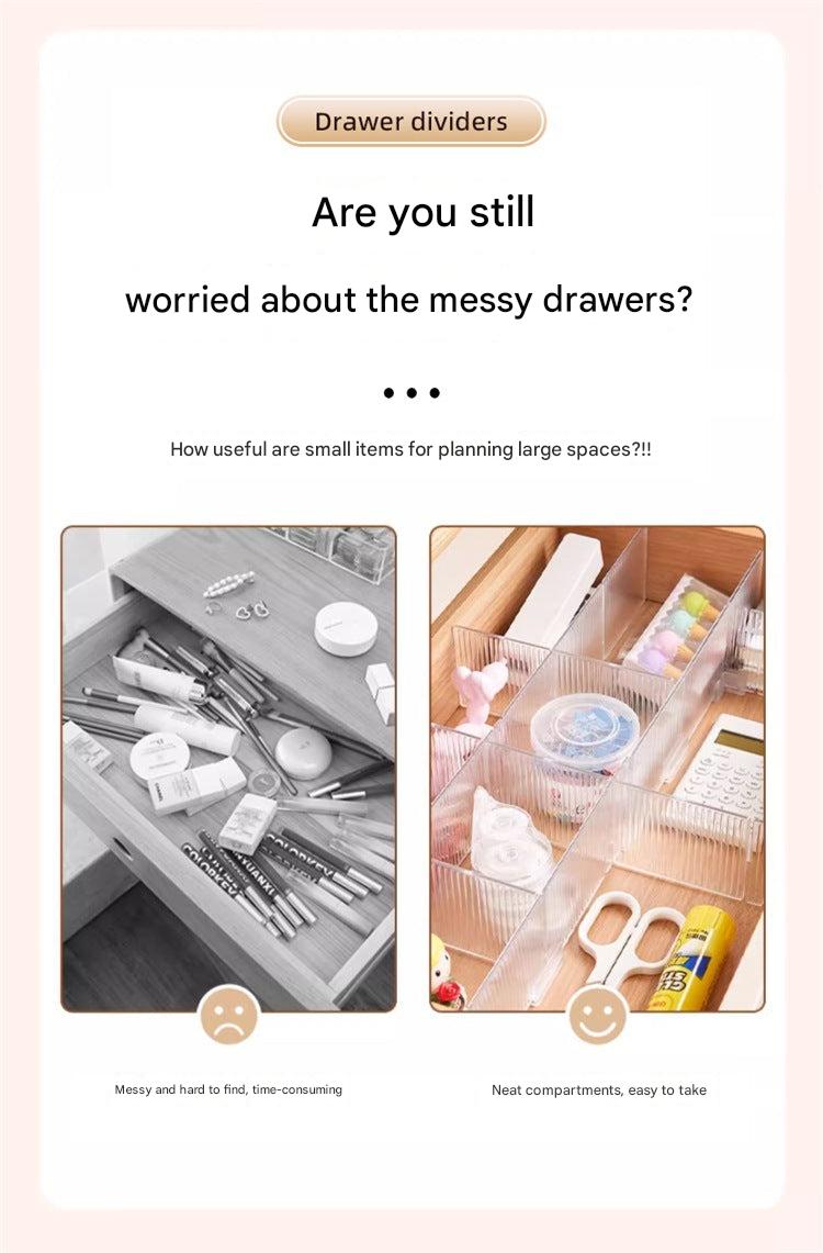 Multi-functional drawer divider in modern design