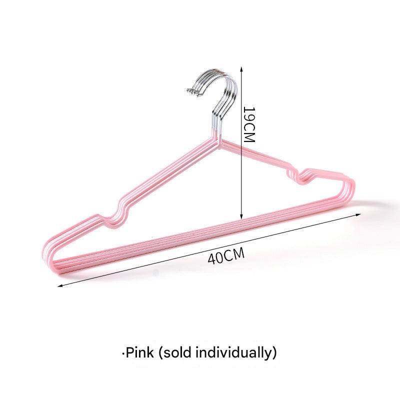 Premium children's non-slip hangers holding baby clothes