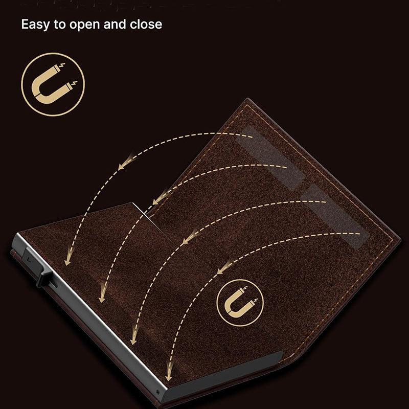 Aluminum wallet close-up image 3