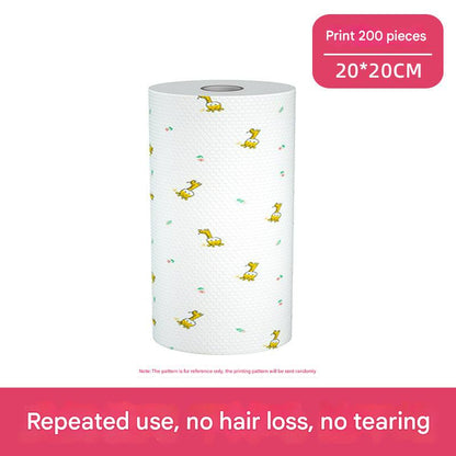 Stylish kitchen paper towels displayed