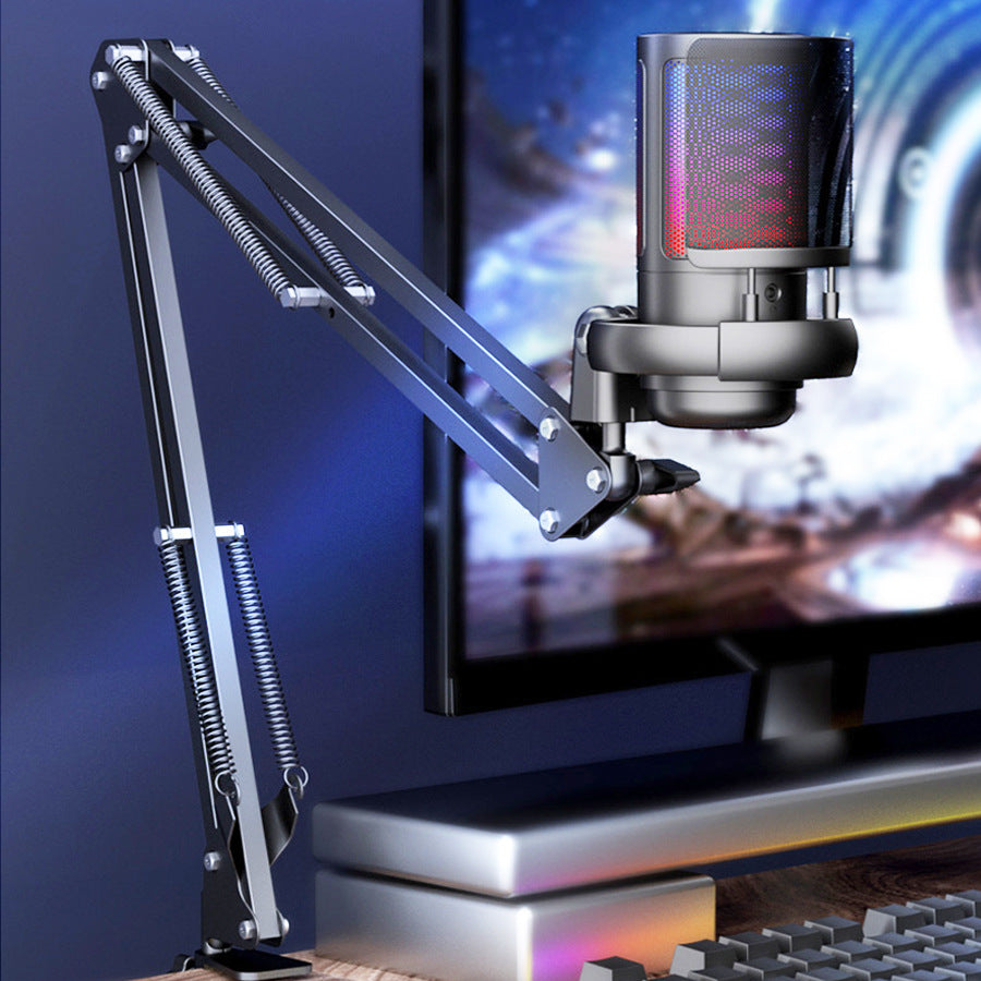 User-friendly USB microphone with accessories