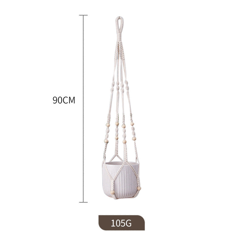 Indoor outdoor plant basket set image 3