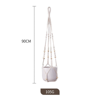 Indoor outdoor plant basket set image 3