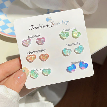 Colorful Butterfly Stud Earrings image 1