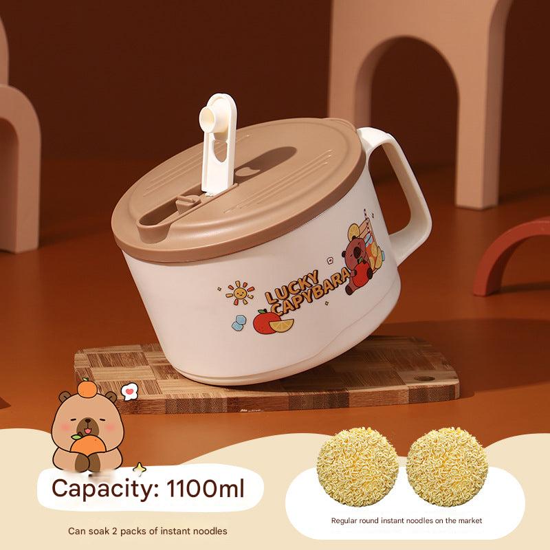 Durable bowl with drainage system for easy use