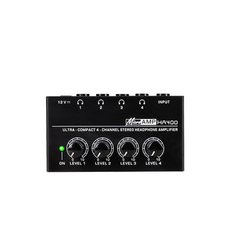 4-channel headphone amplifier connection ports