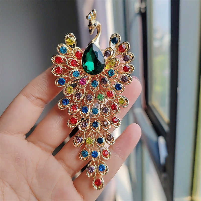 dazzling peacock design jewelry