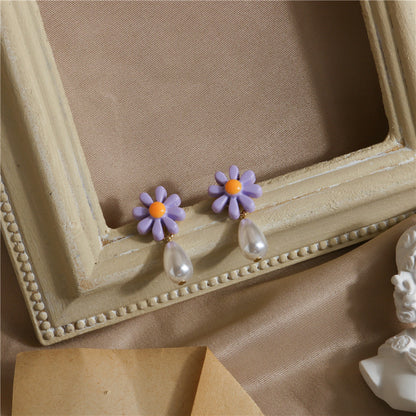 Unique Floral Earrings Design